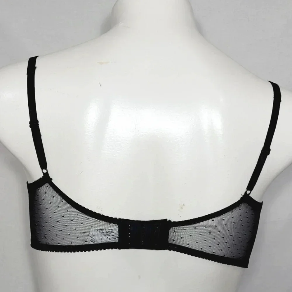 XL‎ X-LARGE Maidenform SE1182 Self Expressions Lace Bralette Black NWT - Picture 4 of 10